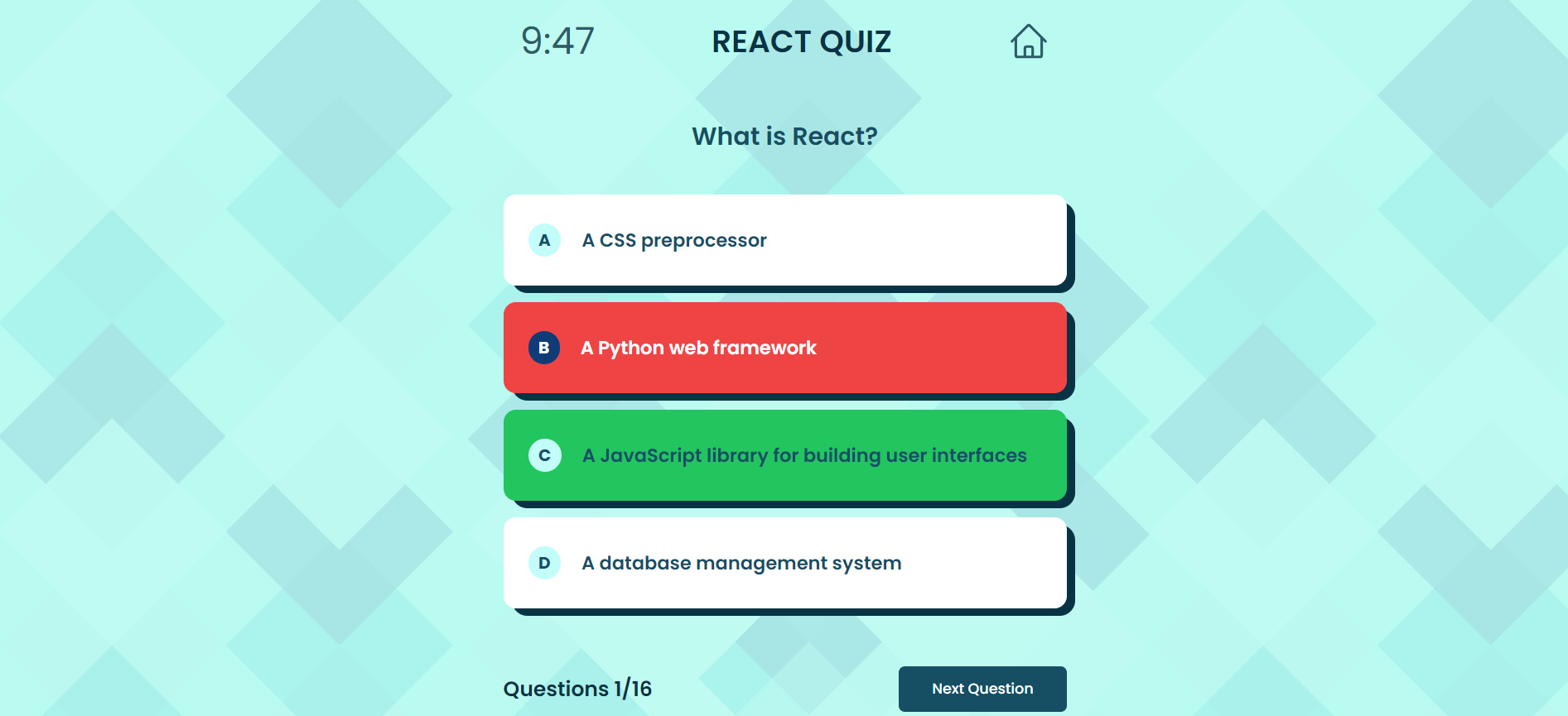 Coddy Quzzy (Quiz App)